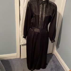 Holt Renfrew Vintage 1980’s maxi dress size 10